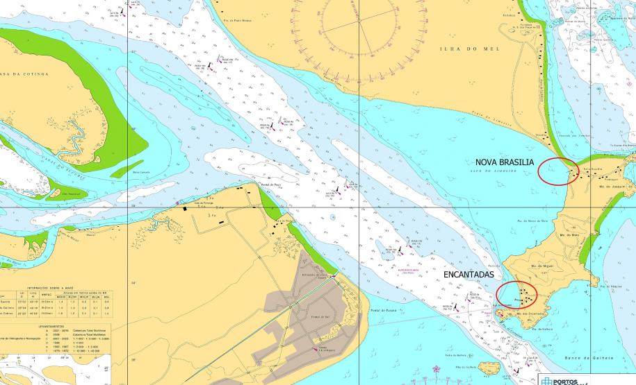 MAPA DA SINALIZÇÃO NÁUTICA