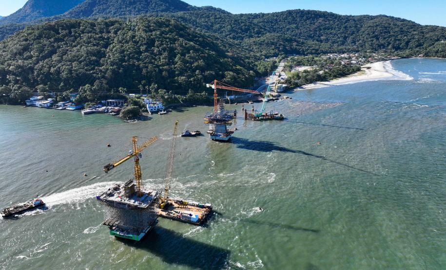 Obras Ponte de Guaratuba