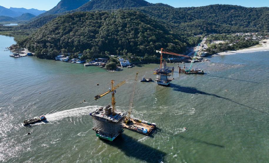 Obras Ponte de Guaratuba