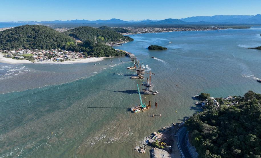 Obras Ponte de Guaratuba