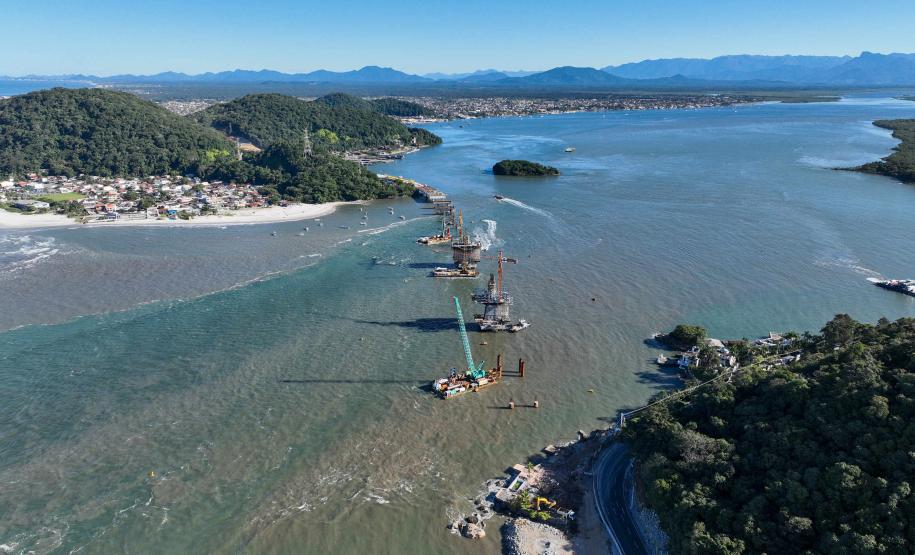 Obras Ponte de Guaratuba