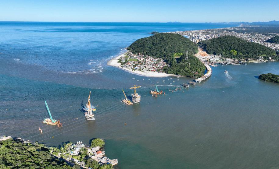 Obras Ponte de Guaratuba