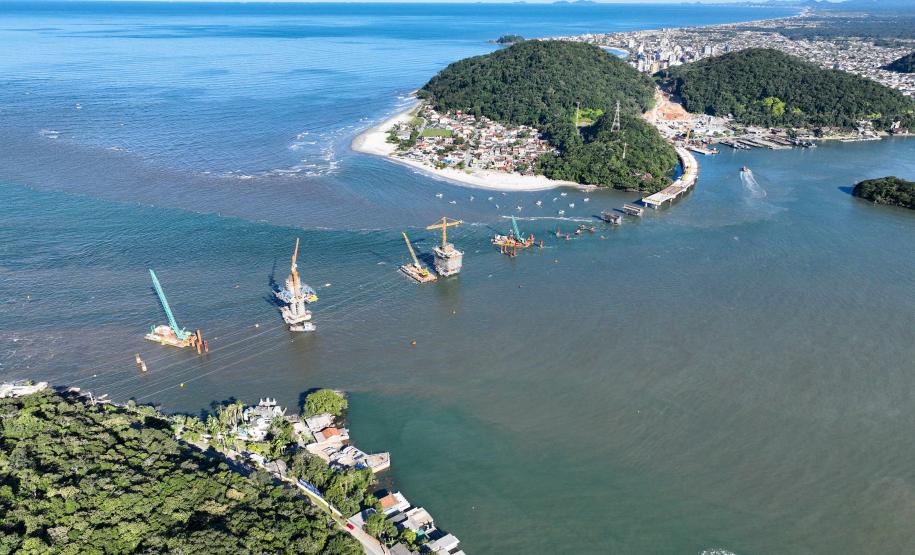 Obras Ponte de Guaratuba