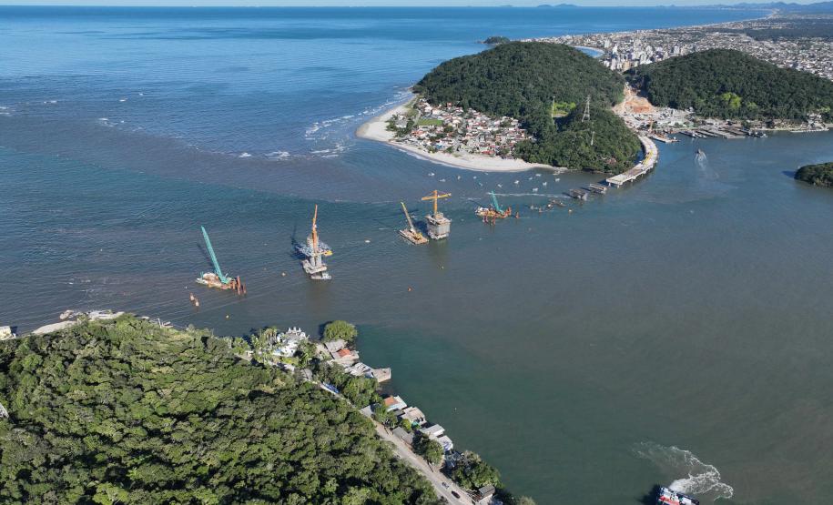 Obras Ponte de Guaratuba
