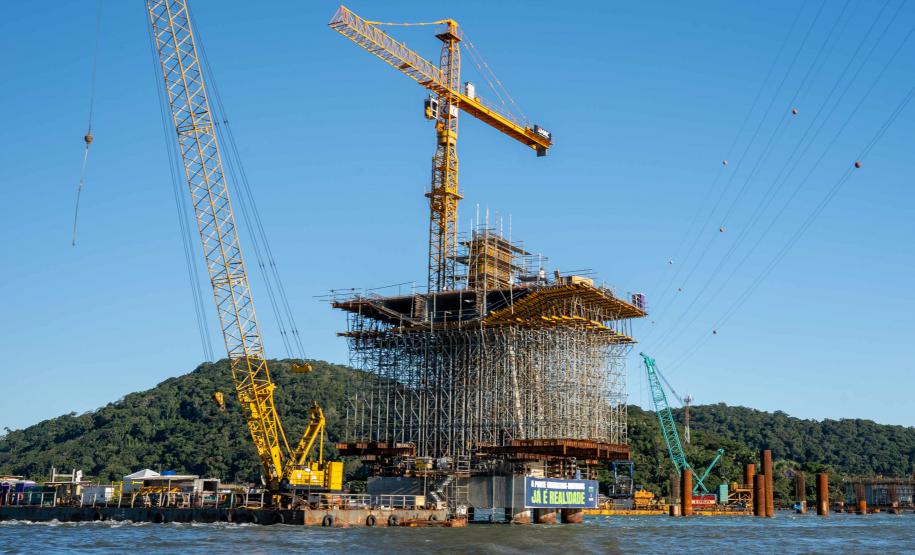 Obras Ponte de Guaratuba