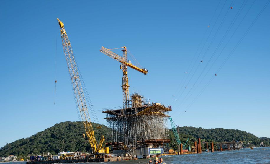 Obras Ponte de Guaratuba