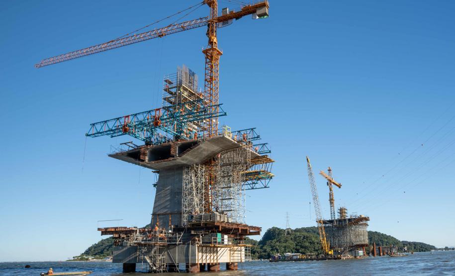 Obras Ponte de Guaratuba