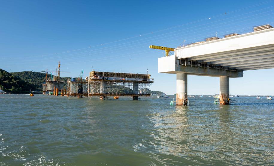 Obras Ponte de Guaratuba