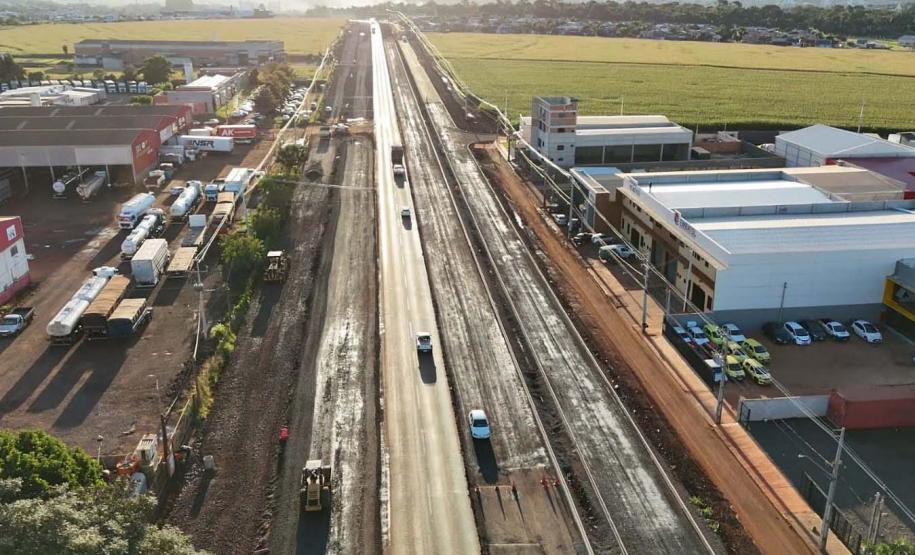 Obras da Duplicação de rodovia em Toledo