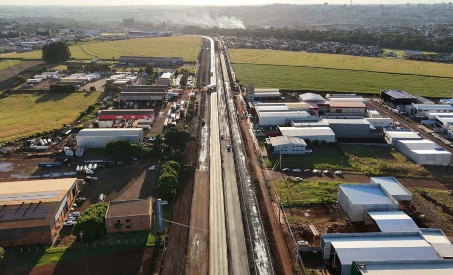 Obras da Duplicação de rodovia em Toledo