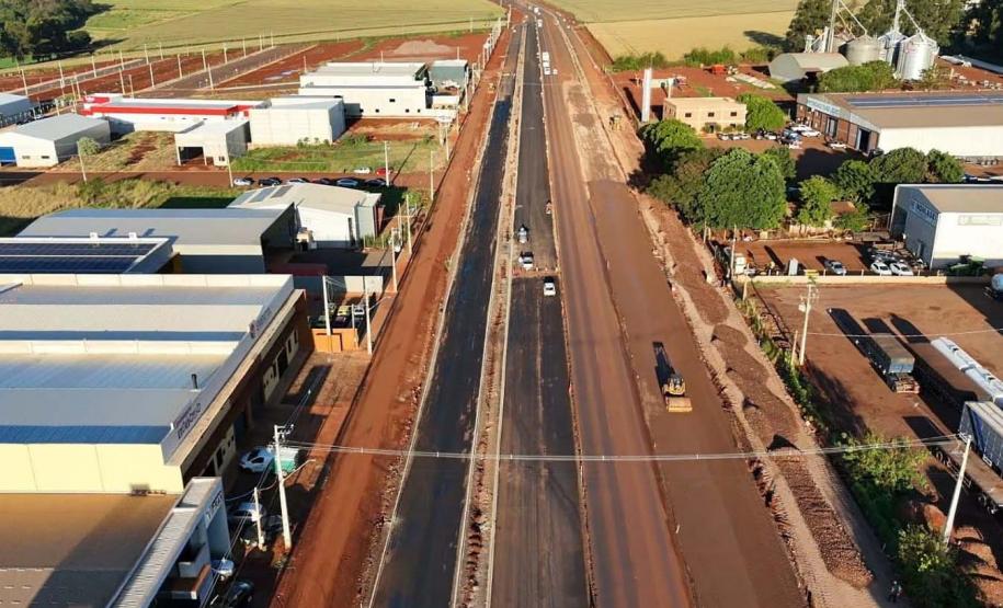 Obras da Duplicação de rodovia em Toledo