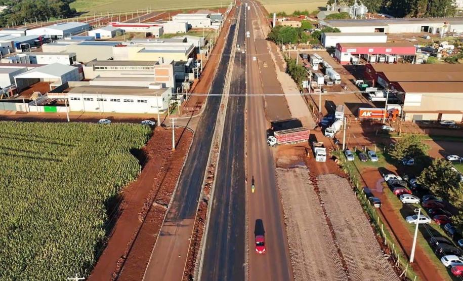 Obras da Duplicação de rodovia em Toledo