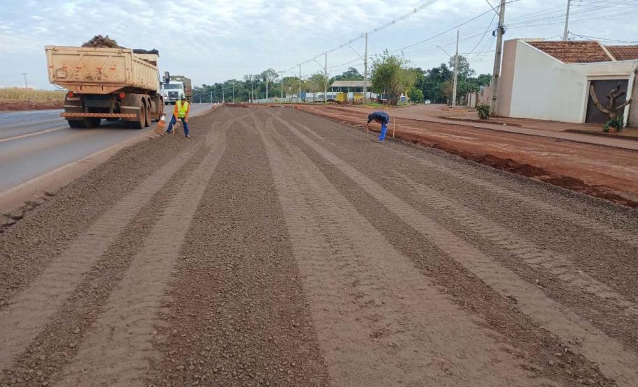 Obras da Duplicação de rodovia em Toledo