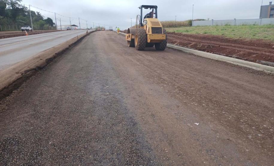 Obras da Duplicação de rodovia em Toledo