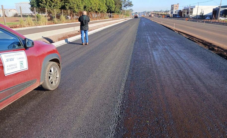 Obras da Duplicação de rodovia em Toledo