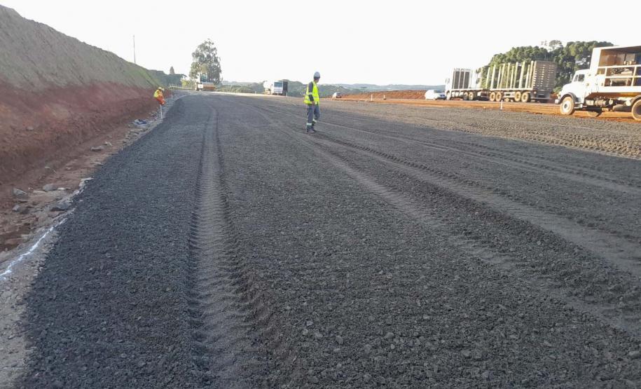 Obras da duplicação da PRC-466