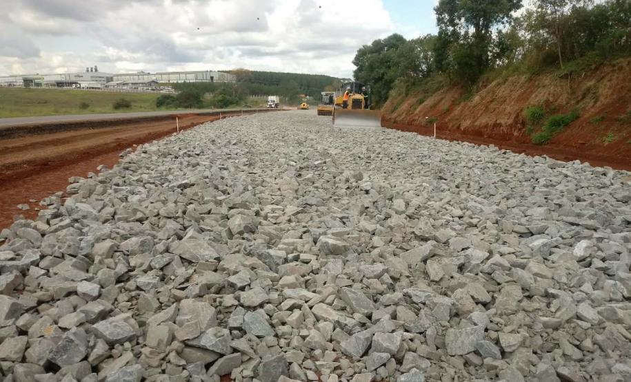 Obras da duplicação da PRC-466