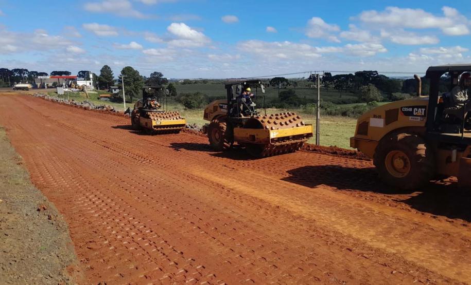 Obras da duplicação da PRC-466
