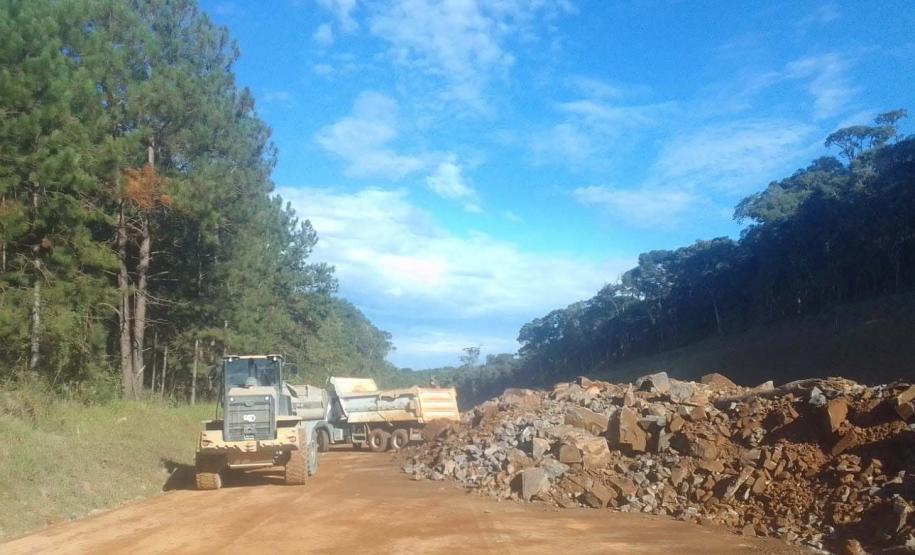 Obras da duplicação da PRC-466