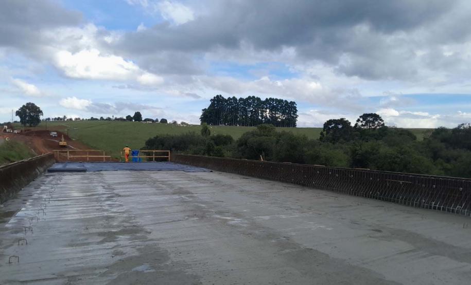 Obras da duplicação da PRC-466