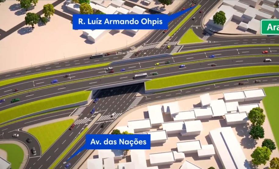 Projeção da Duplicação do Contorno Norte de Curitiba
