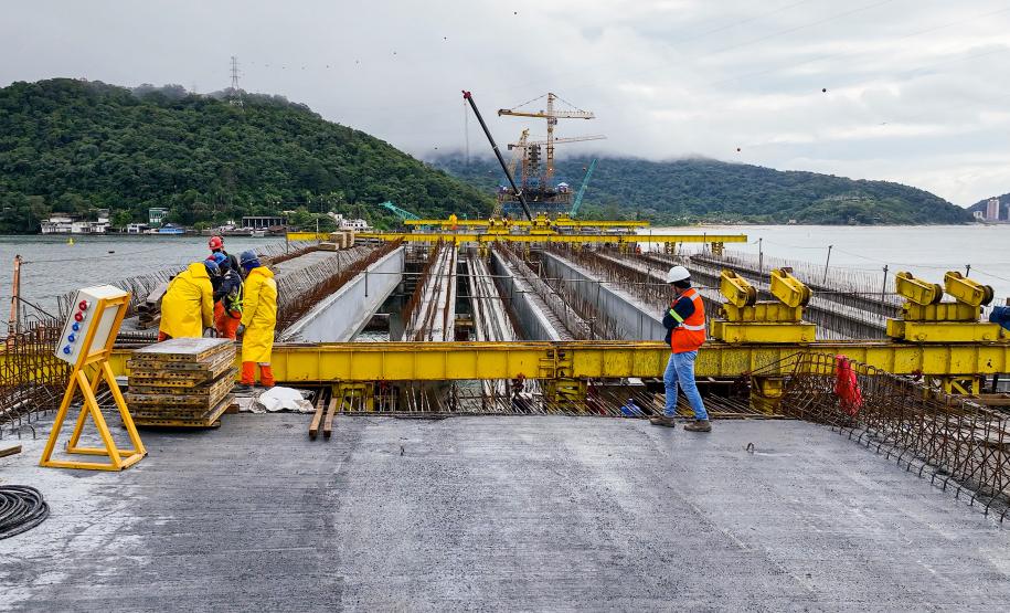 Obras Ponte de Guaratuba
