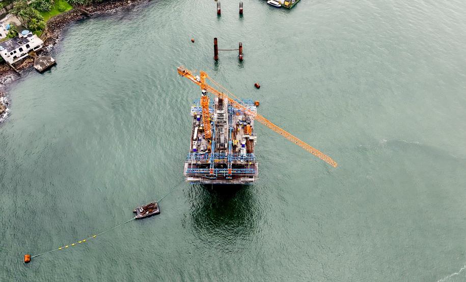 Obras Ponte de Guaratuba