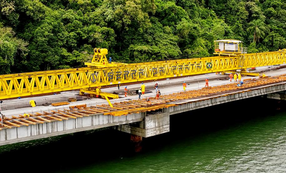 Obras Ponte de Guaratuba