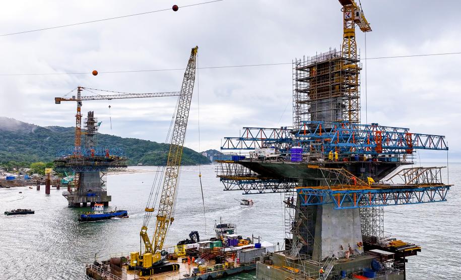 Obras Ponte de Guaratuba