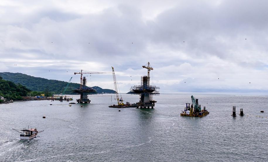 Obras Ponte de Guaratuba
