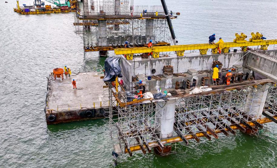 Obras Ponte de Guaratuba