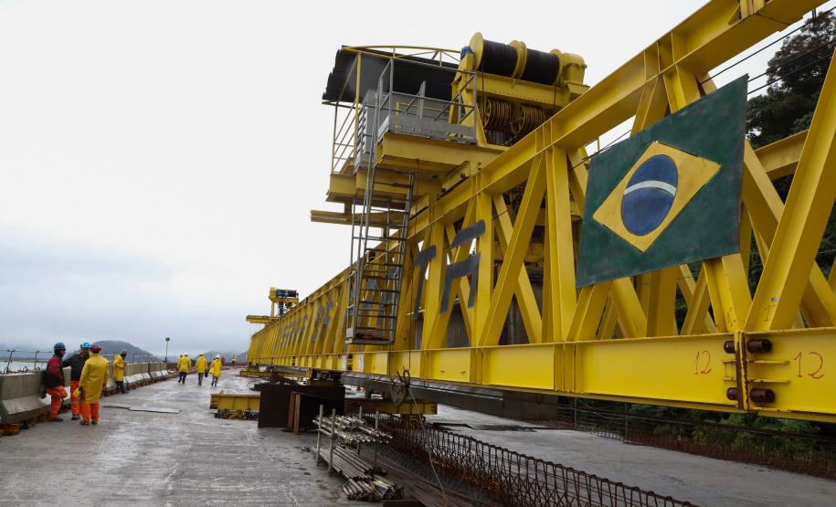 Obras Ponte de Guaratuba