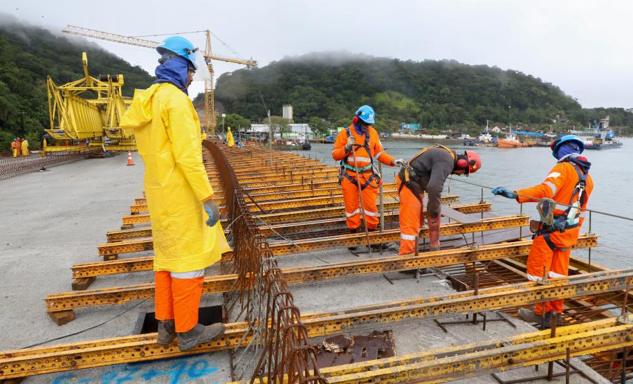 Obras Ponte de Guaratuba