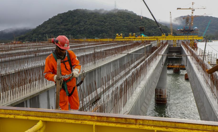 Obras Ponte de Guaratuba