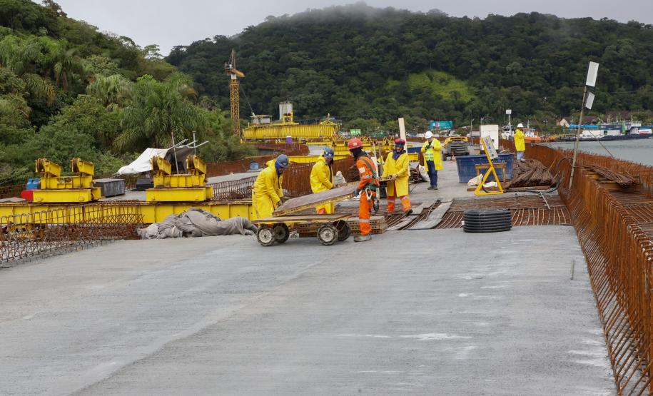 Obras Ponte de Guaratuba