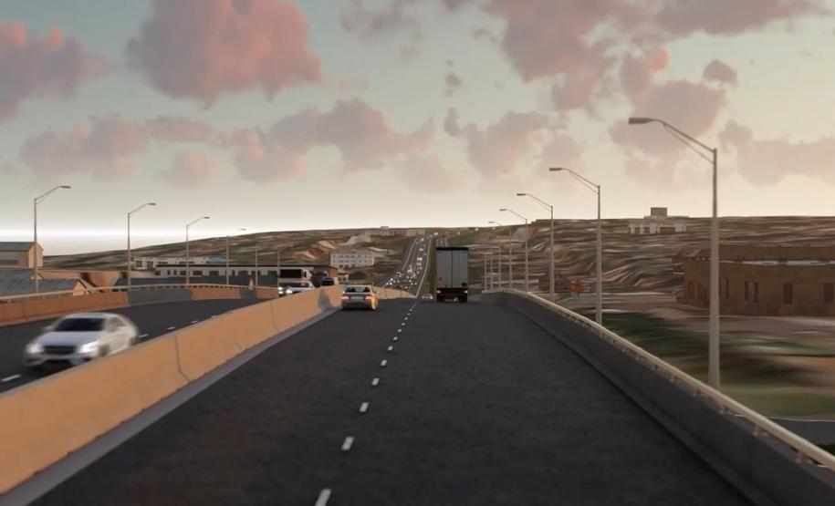 PROJEÇÃO DA duplicação em concreto do Contorno Sul de Maringá