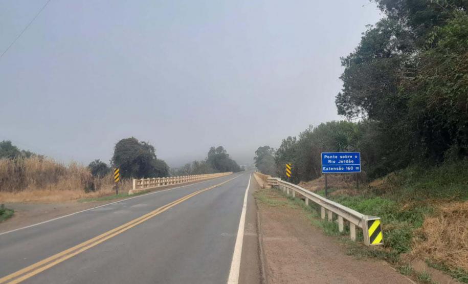 ponte do Rio Jordão, em Guarapuava