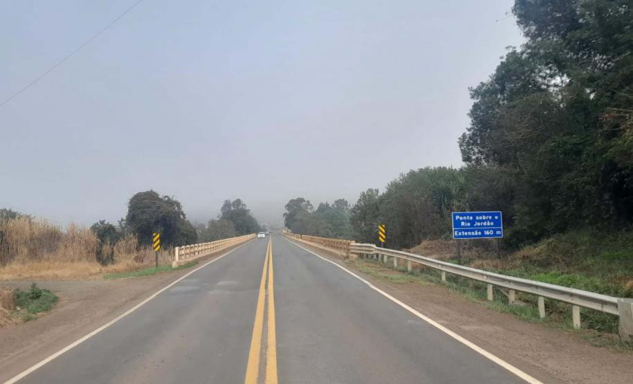 ponte do Rio Jordão, em Guarapuava