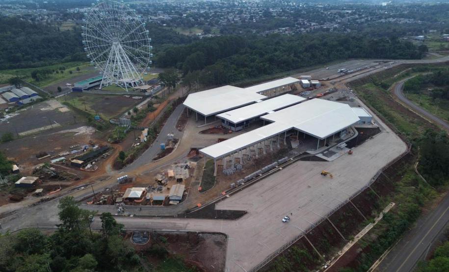Obras da Perimetral Leste de Foz do Iguaçu