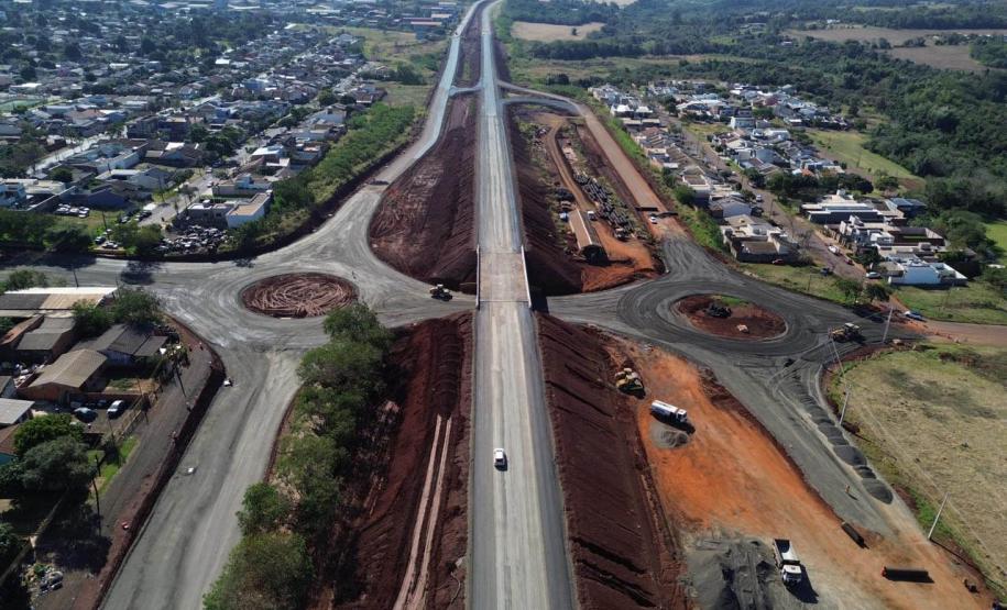 Obras da Perimetral Leste de Foz do Iguaçu