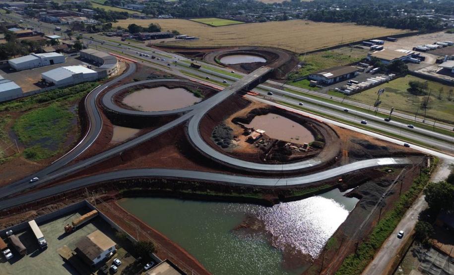 Obras da Perimetral Leste de Foz do Iguaçu