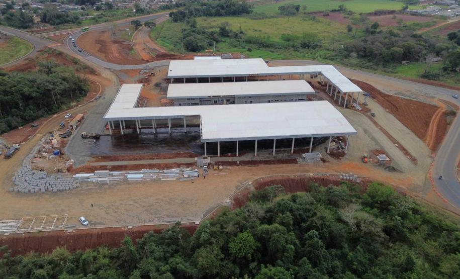 Obras da Perimetral Leste de Foz do Iguaçu
