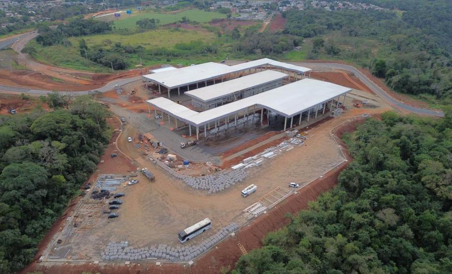 Obras da Perimetral Leste de Foz do Iguaçu