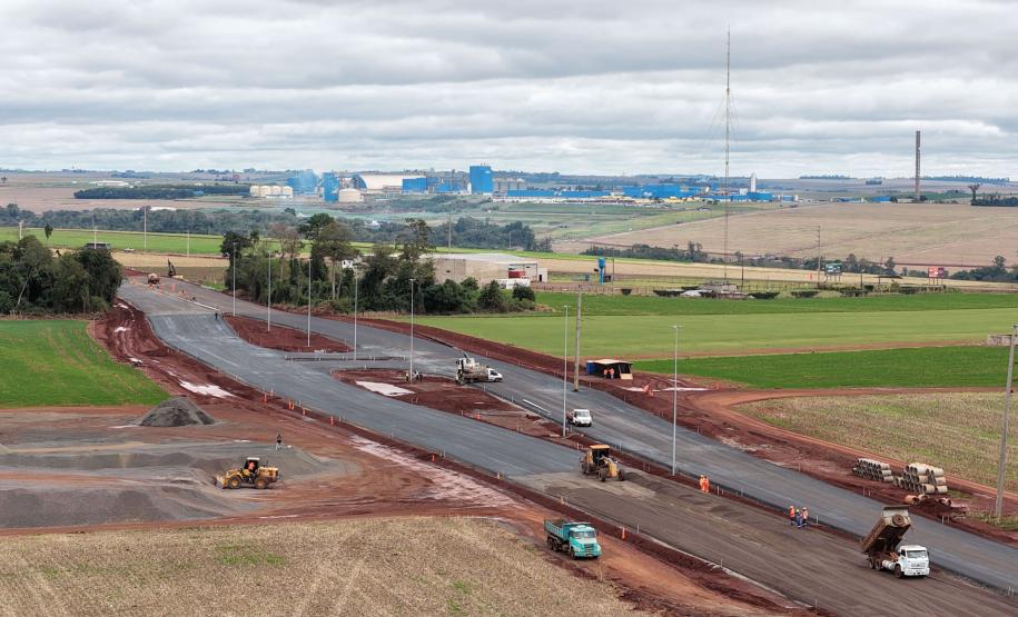 obras de contorno viário de Palotina