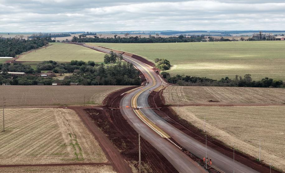 obras de contorno viário de Palotina