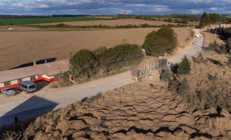 pavimentação de Castro