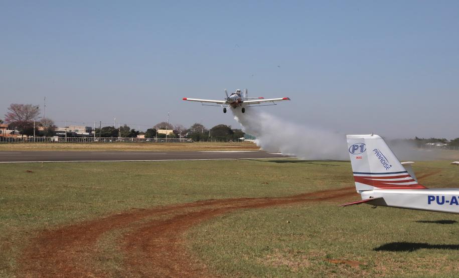 pista do aeroporto de Campo Mourão