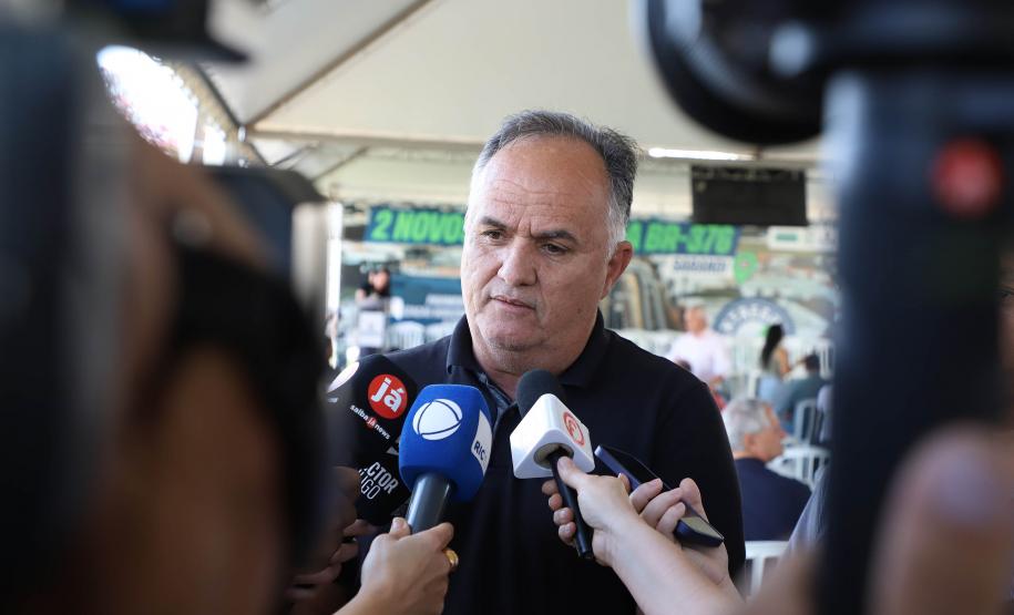 Pessoa sendo entrevistada