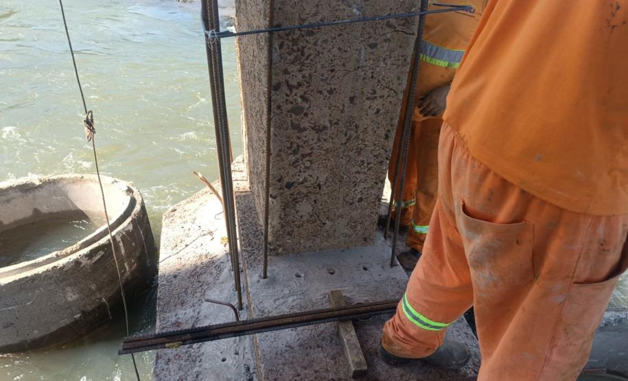 Reforma da Ponte sobre o Rio Ivaí entre Floresta e Engenheiro Beltrão