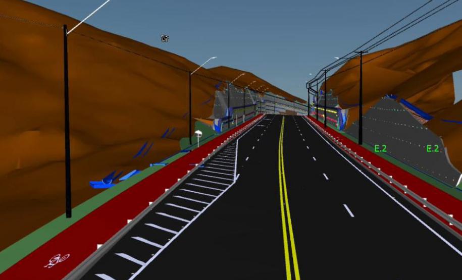 projeto dos acessos viários da Ponte de Guaratuba